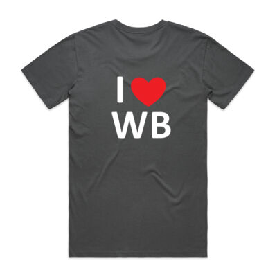 Dark-coloured T-shirt (design on back) Thumbnail