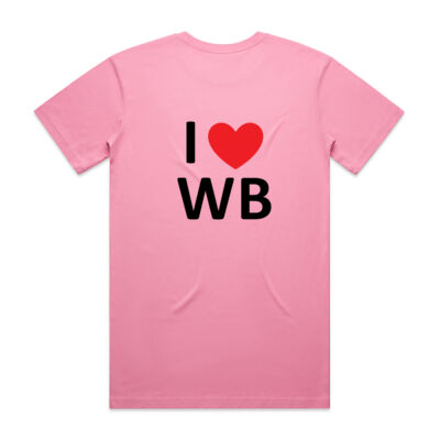 Light-coloured T-shirt (design on back) Thumbnail