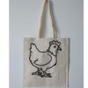 Budget Calico Tote Bag Thumbnail