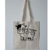 Budget Calico Tote Bag Thumbnail