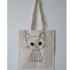 Budget Calico Tote Bag Thumbnail