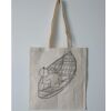 Budget Calico Tote Bag Thumbnail