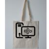 Budget Calico Tote Bag Thumbnail