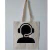 Budget Calico Tote Bag Thumbnail