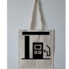 Budget Calico Tote Bag Thumbnail