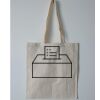 Budget Calico Tote Bag Thumbnail