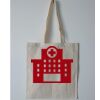 Budget Calico Tote Bag Thumbnail