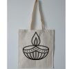 Budget Calico Tote Bag Thumbnail