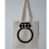 Budget Calico Tote Bag Thumbnail