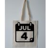 Budget Calico Tote Bag Thumbnail